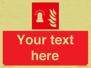 Custom Fire: Fire alarm flashing light